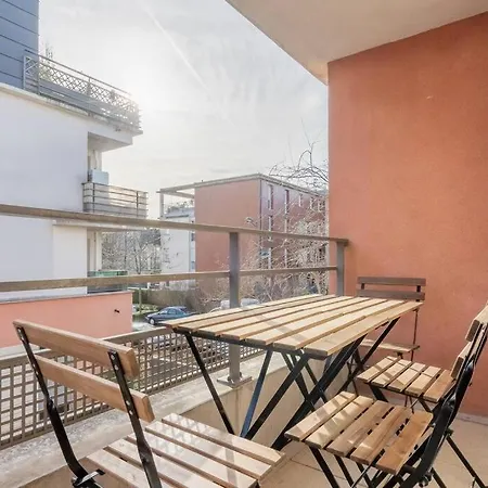 Le Prague - Parking - Disneyland - Balcon Apartamento