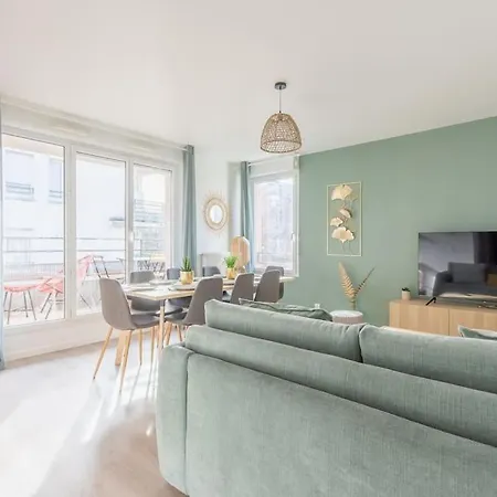 Le Prague - Parking - Disneyland - Balcon Appartement