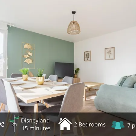 Le Prague - Parking - Disneyland - Balcon Appartement *
